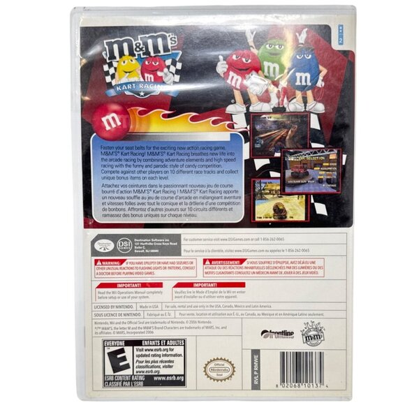 M&Ms Kart Racing Wii Game - Picture 2 of 3